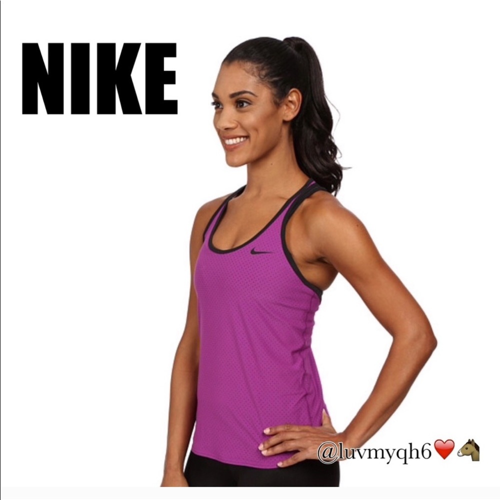 Nike Slam Breath Tank Top 🎉HP🎉 Workout Tank, Purple